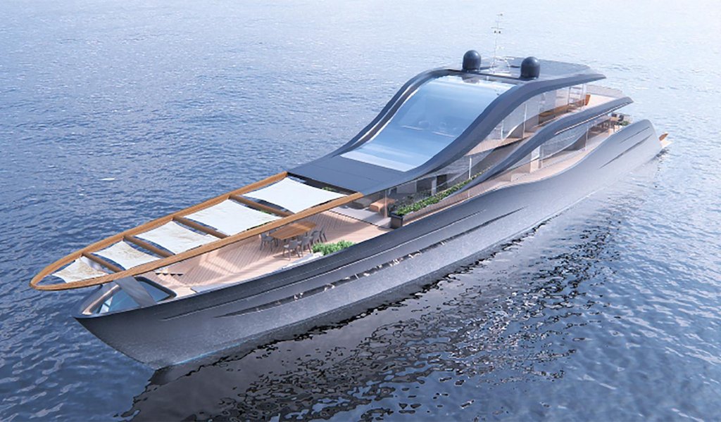 Polish student designs luxury yachts