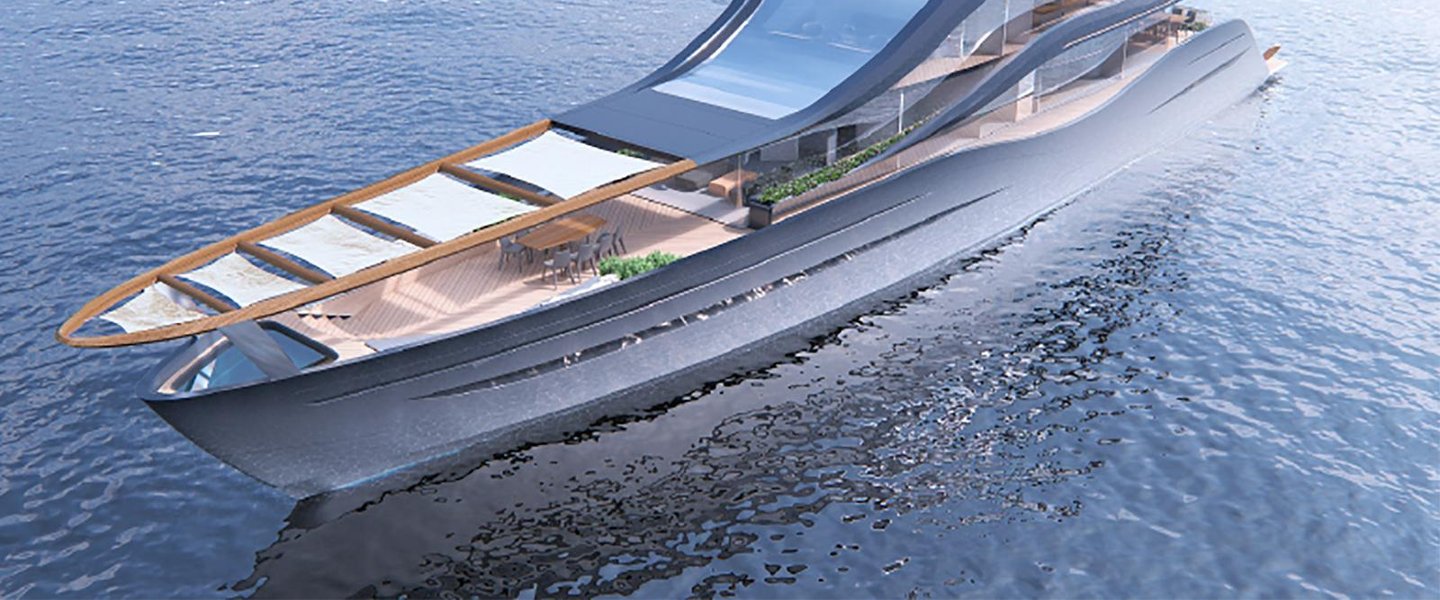 Polish student designs luxury yachts