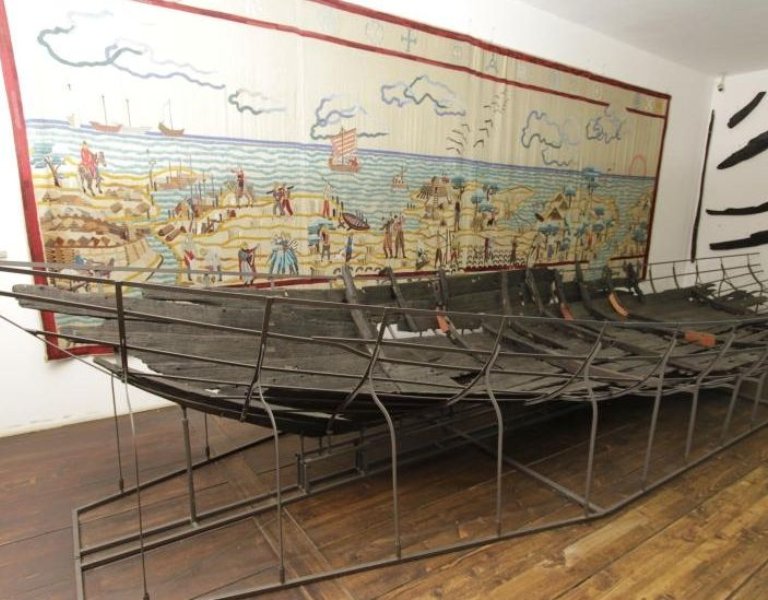 Slavs competed with the Vikings on these boats