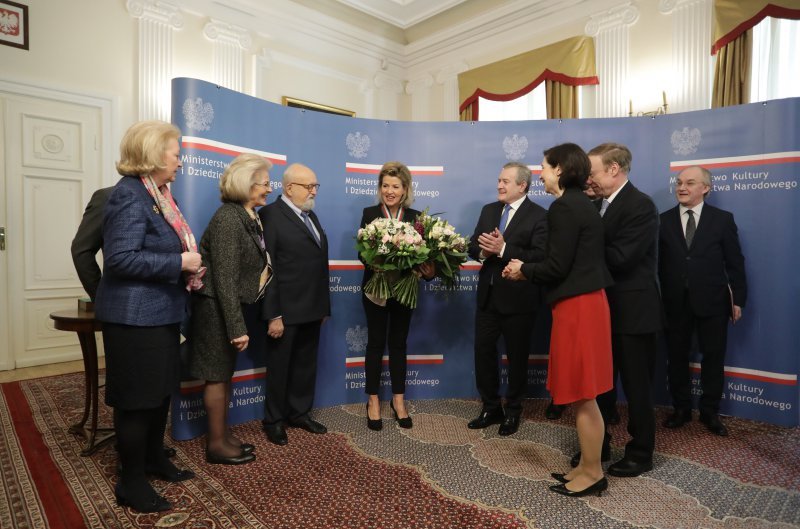 Violinist Anne-Sophie Mutter awarded Poland’s Gloria Artis medal