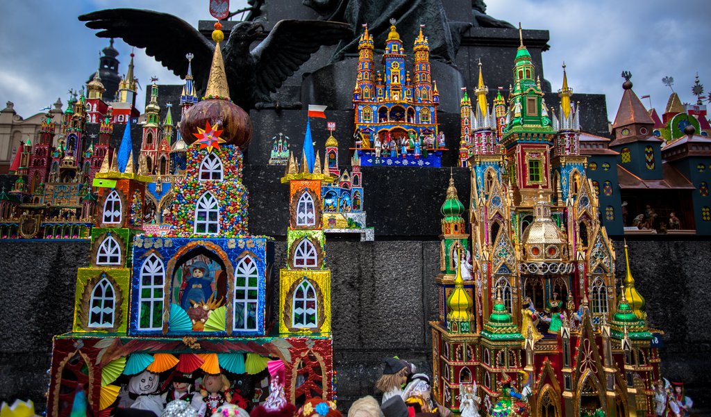 Krakow crèches go on show