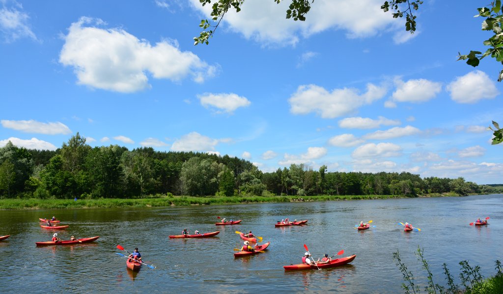 Kayaking down the Bug River 