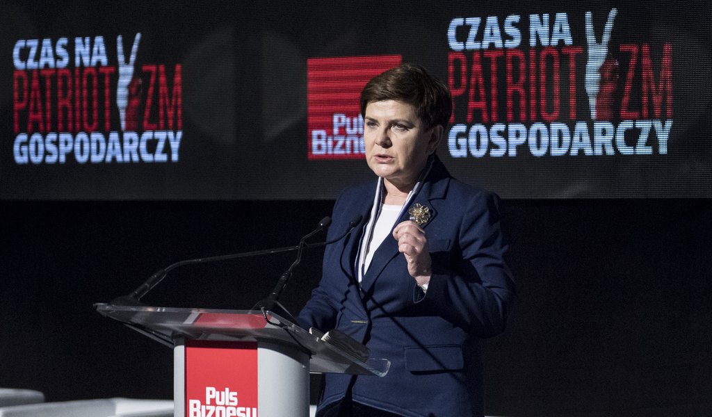 Prime Minister Beata Szydlo calls for economic patriotism