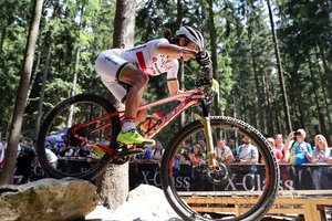 Polish mountain biker Maja Włoszczowska wins World Cup race