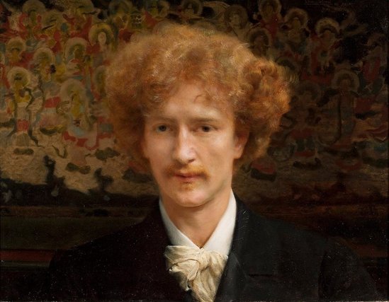 Portrait of Ignacy Jan Paderewski, by Lawrence Alma-Tadema (1891)