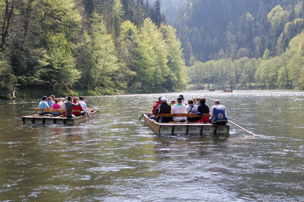 Spływ Dunajcem/ Rafting on Dunajec 