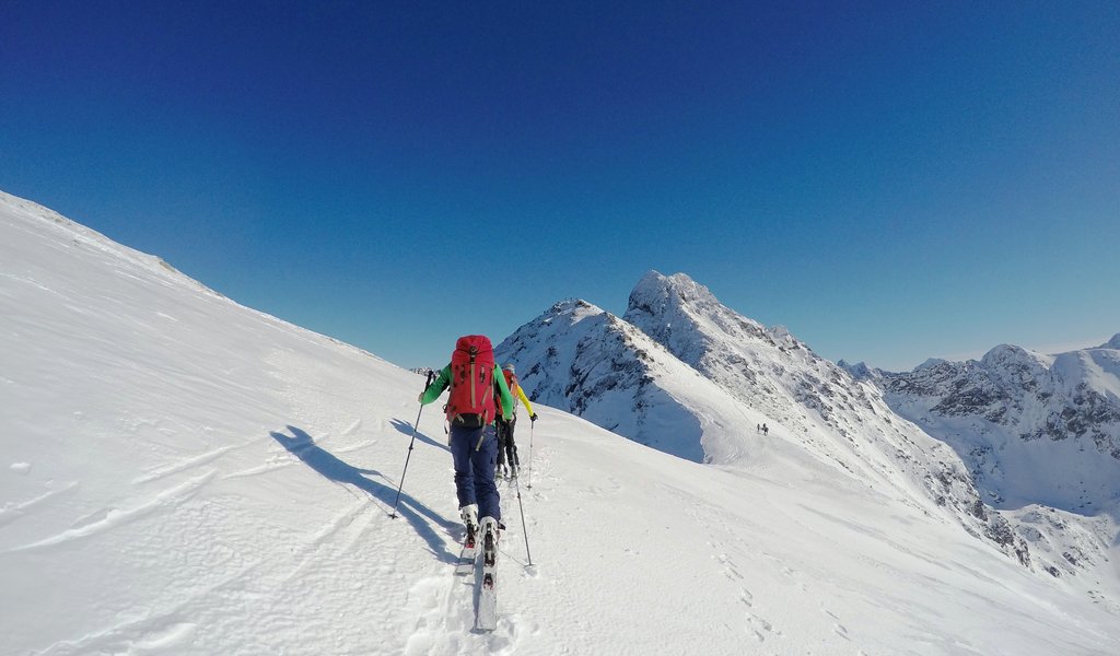 Ski touring around the Tatras