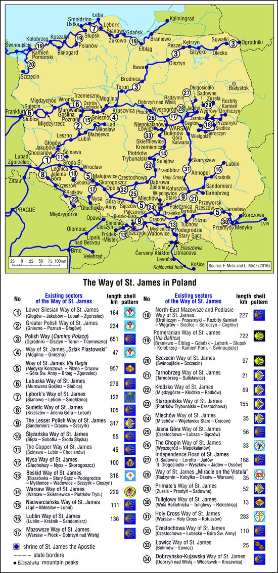 The Way of St. James in Poland (2016)