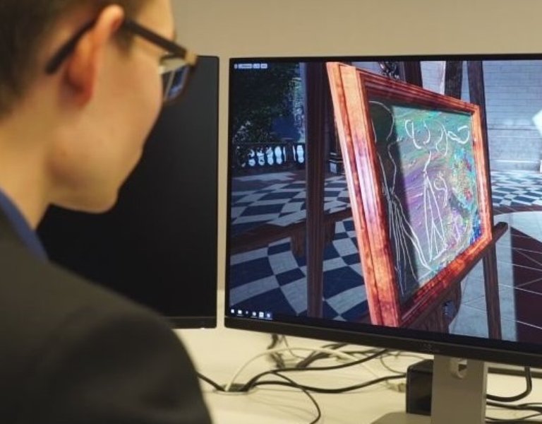 Art in 3D - experts from Łódź are working on a VR system for presenting oil painting