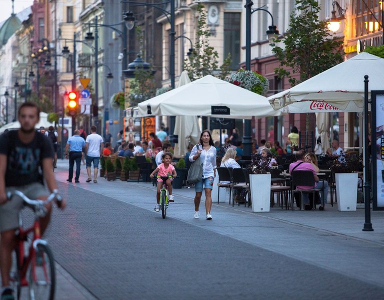 Piotrkowska Street – the heart of Łódź