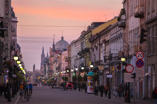 Piotrkowska St., Łódź