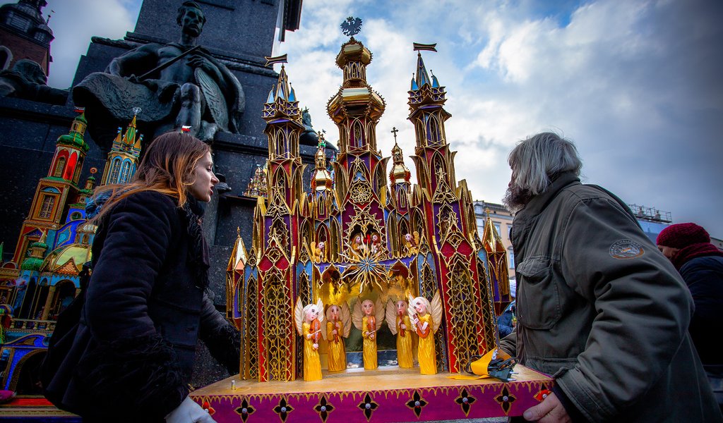 The Kraków Nativity Scene Contest Exhibition in Celestat