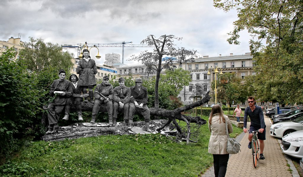 Warsaw Uprising transported into our times