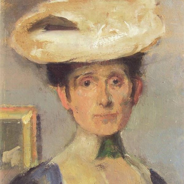 Olga Boznańska, Self Portrait