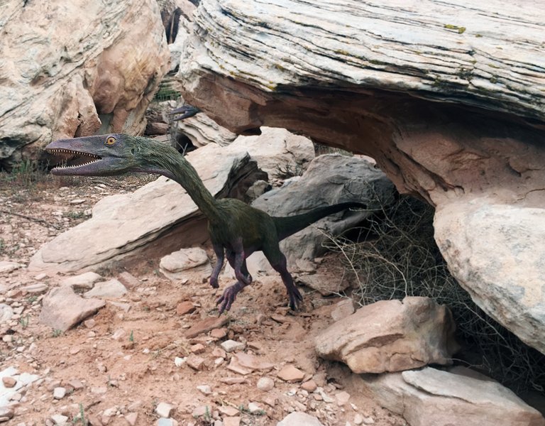 Poles open dinosaur park in the US