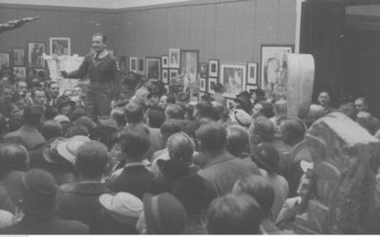 Exhibition of works by Stanisław Szukalski in the Cracow Society of Friends of Fine Arts, 1936