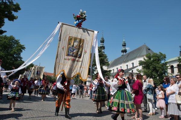 Procession of Corpus Christi in Łowicz